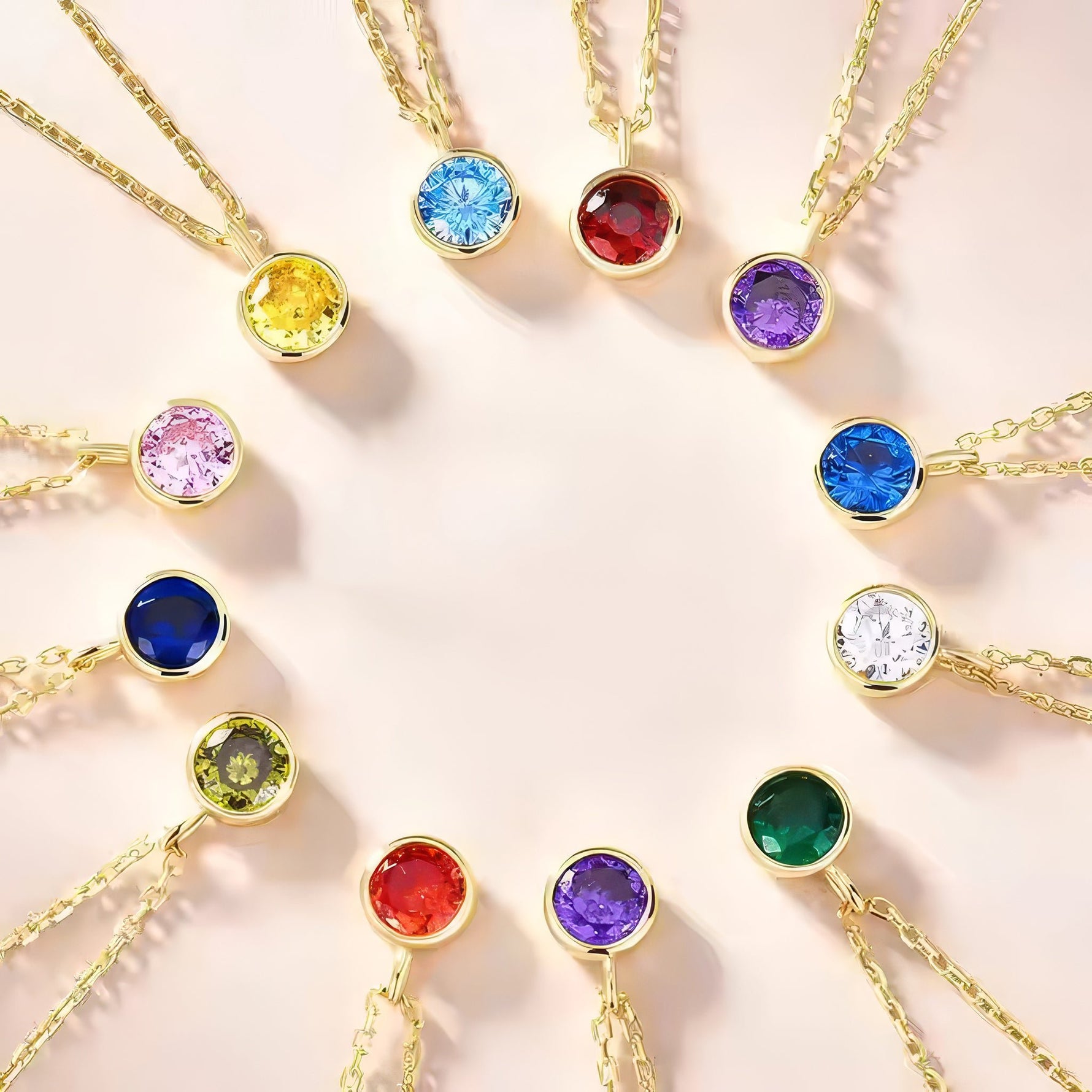 Custom Birthstone Necklace - United Bracelets