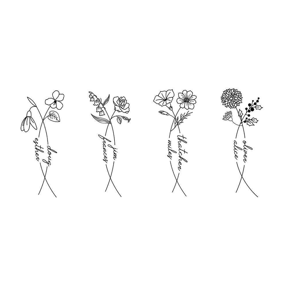 Birth Flower Tattoos for February: Elegant & Meaningful