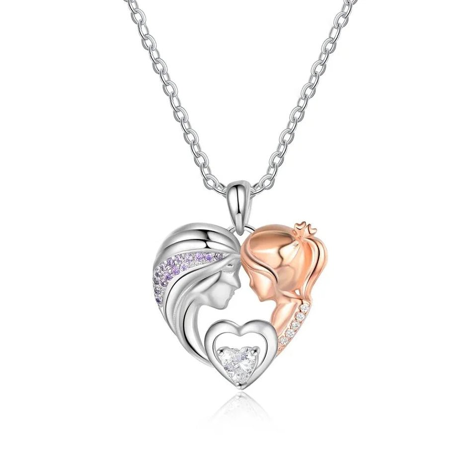 Two Tone Mother Daughter Necklace – United Bracelets