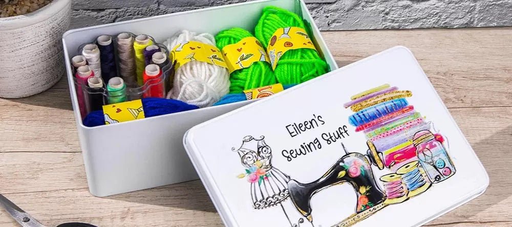 Personalised Sewing Storage Box – The Perfect Gift for Creative Sewers! - United Bracelets