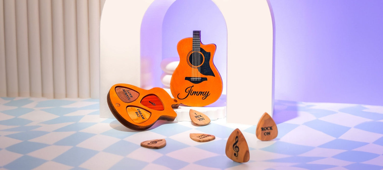 What to Know About Personalised Guitar Picks - United Bracelets