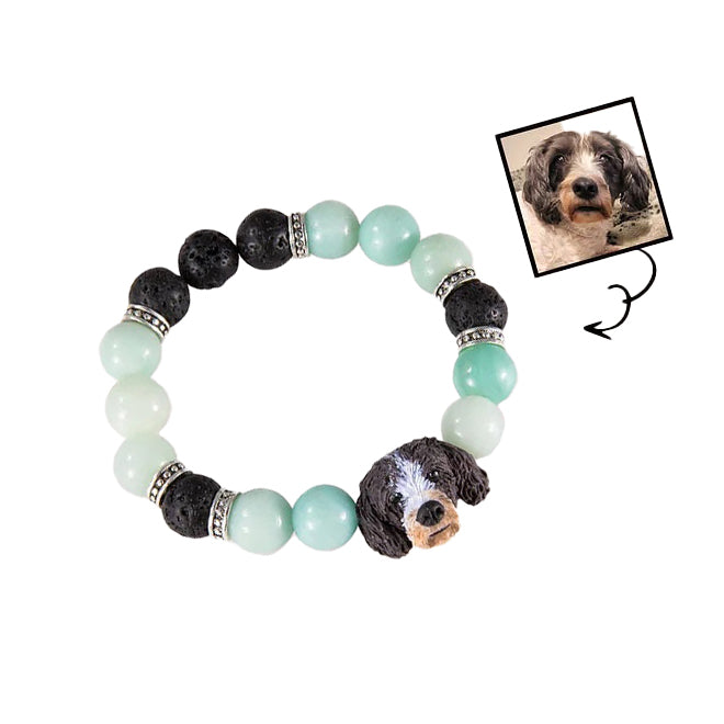 Handcrafted Pet Pendant Bracelet