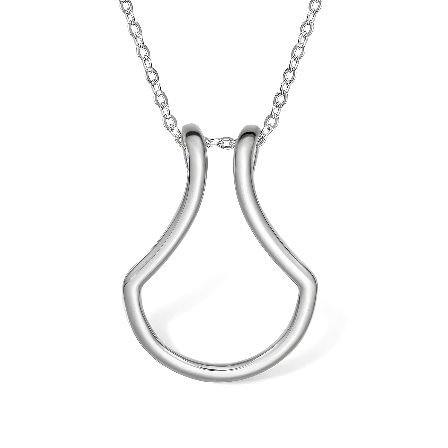 The Original Sterling Silver Ring Holder Necklace