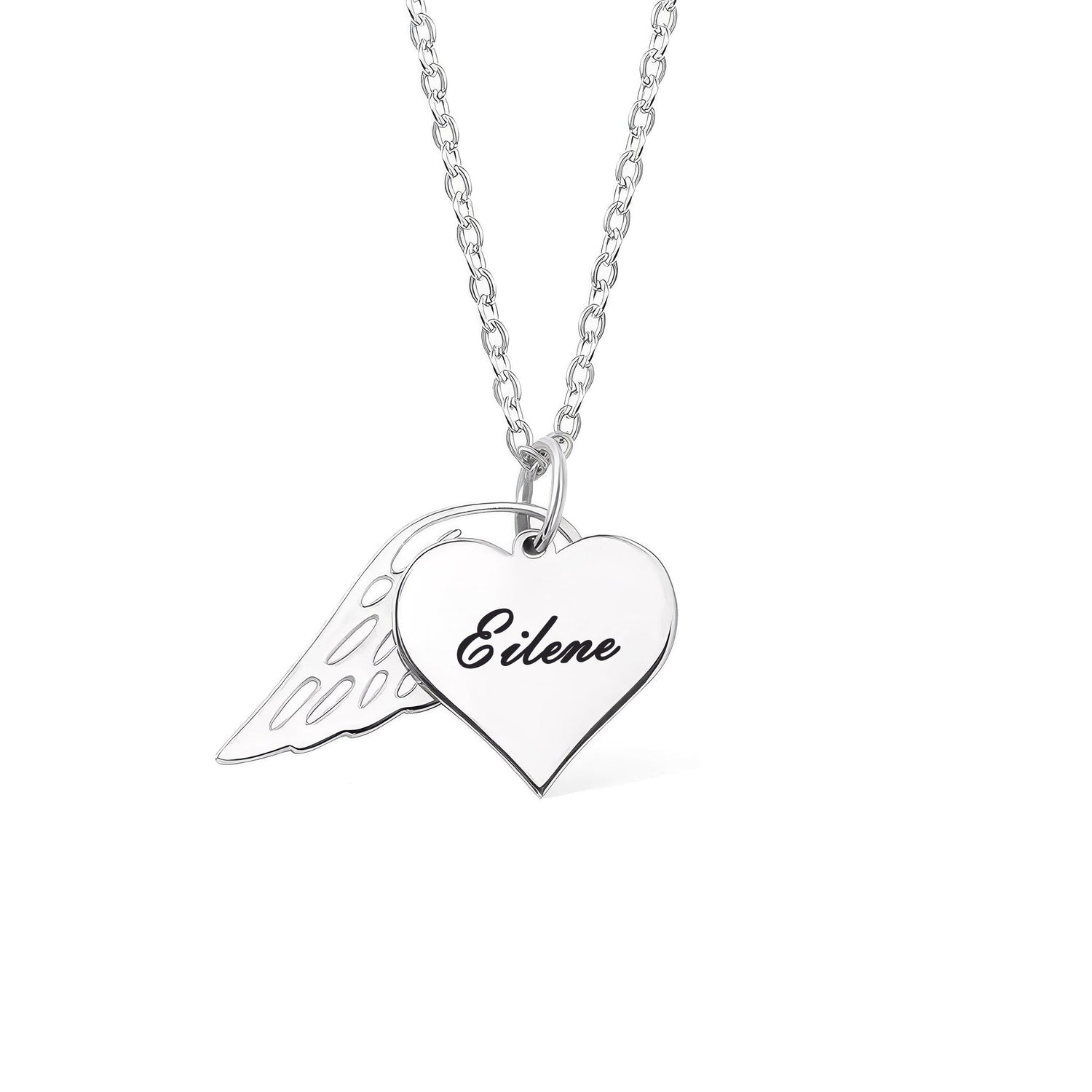 Angel Wing Heart Necklace - United Bracelets