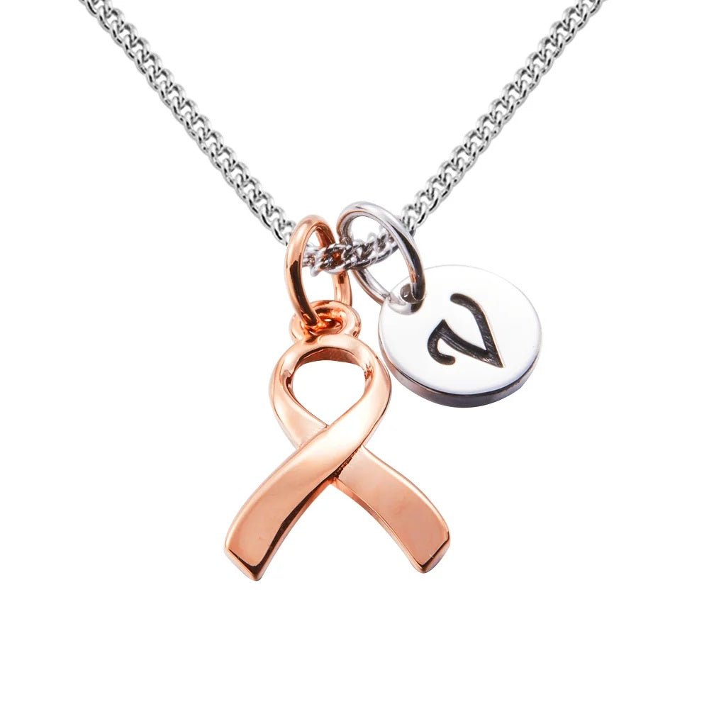 Breast Cancer Ribbon Necklace - United Bracelets