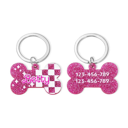 Bright Acrylic Pet ID Tag - United Bracelets