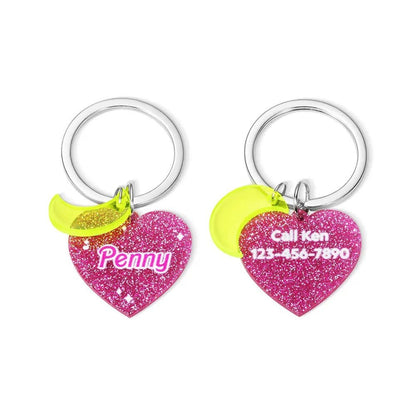 Bright Acrylic Pet ID Tag - United Bracelets