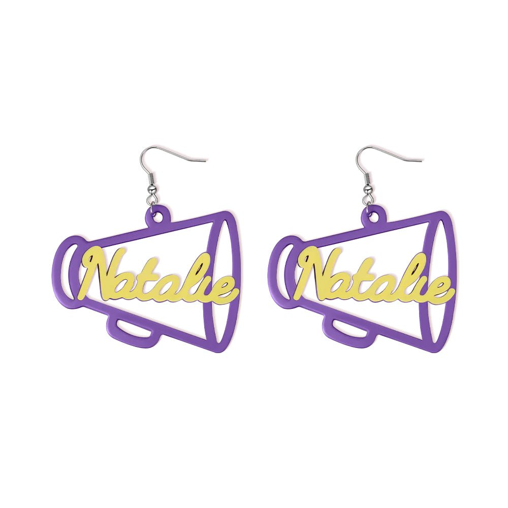 Cheerleader Megaphone Earrings - United Bracelets