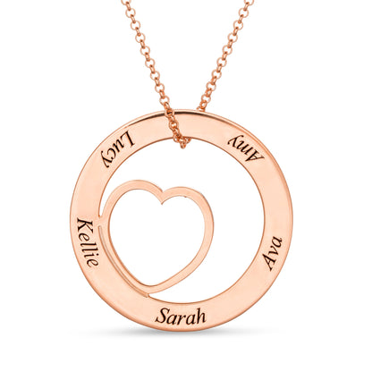 Circle My Heart Necklace - United Bracelets