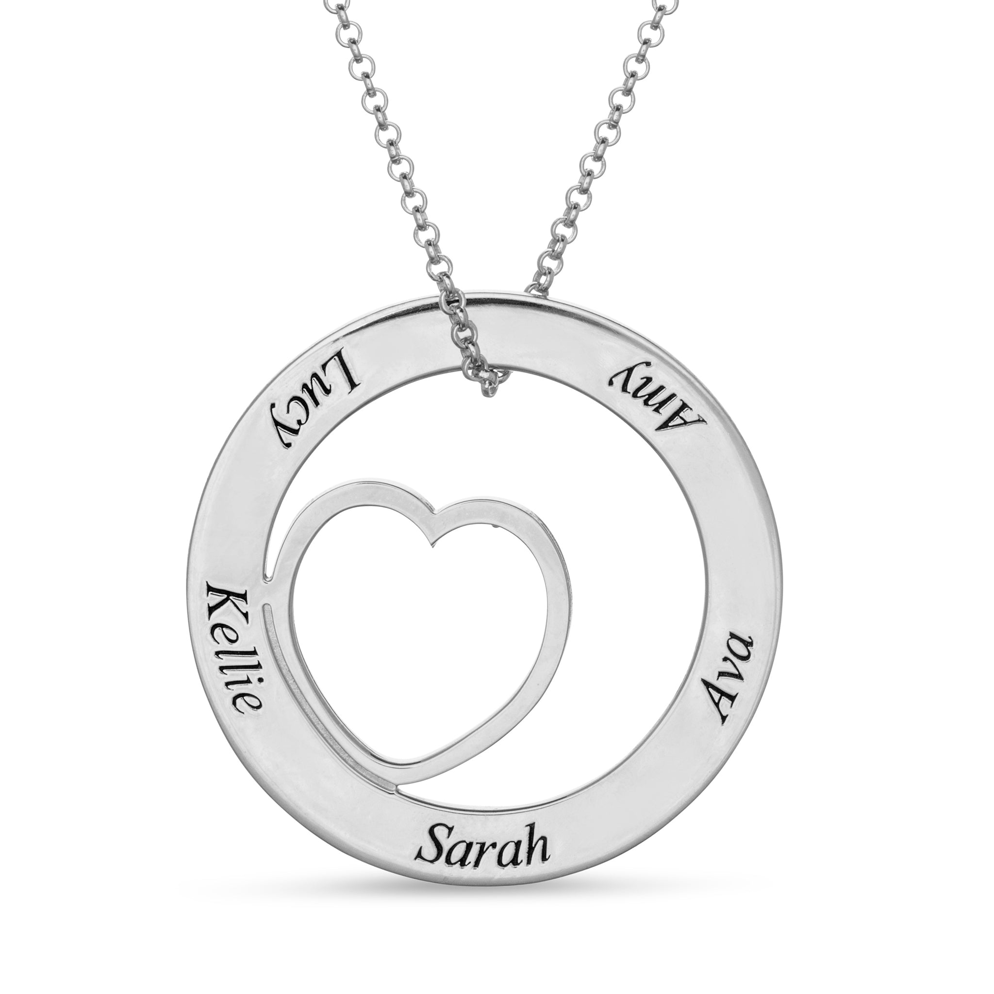 Circle My Heart Necklace - United Bracelets