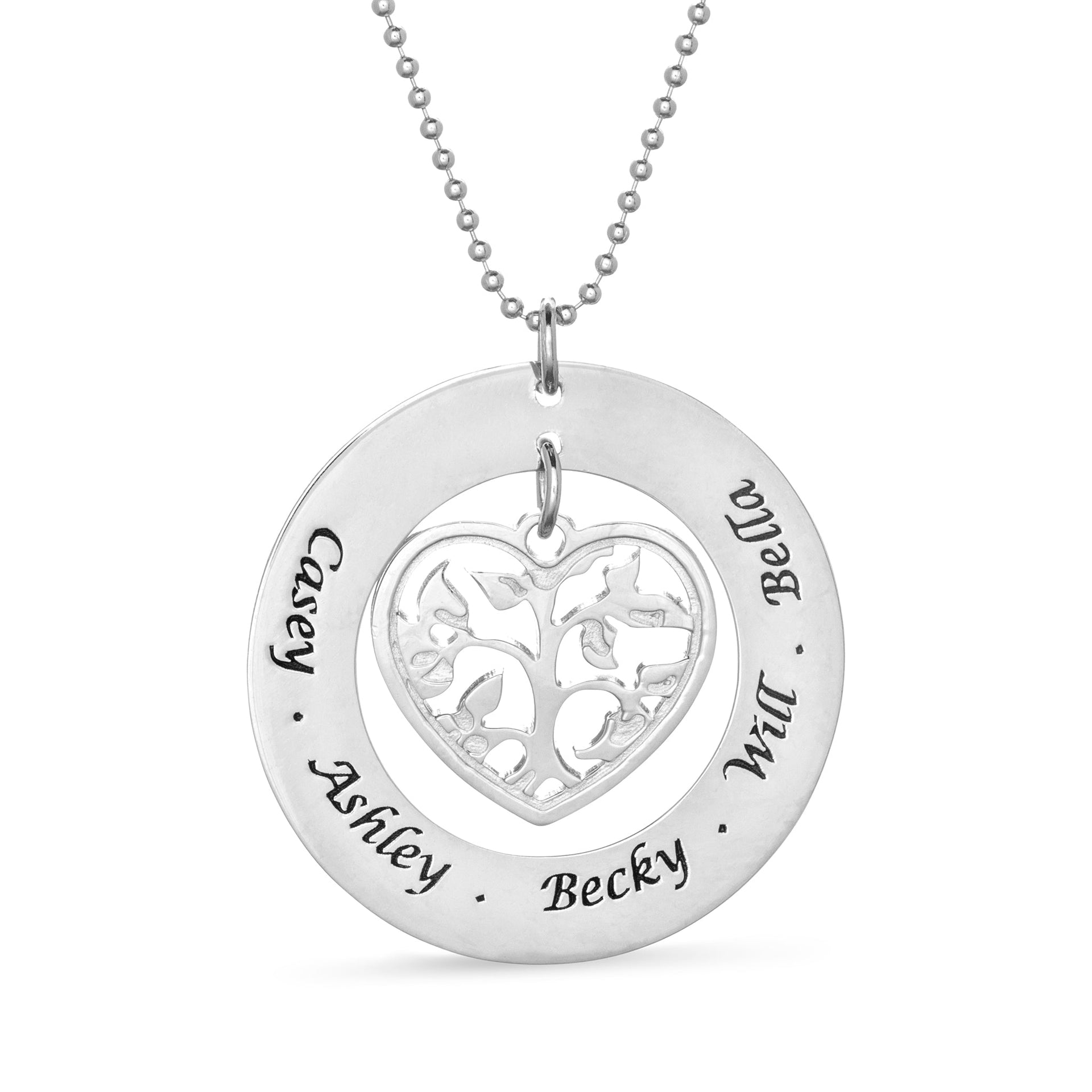 Circle Of Love Family Tree Necklace – United Bracelets