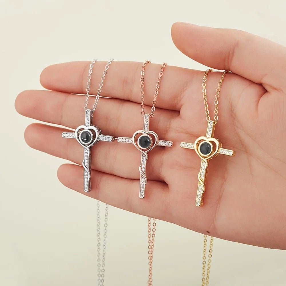 Cross Projection Necklace - United Bracelets