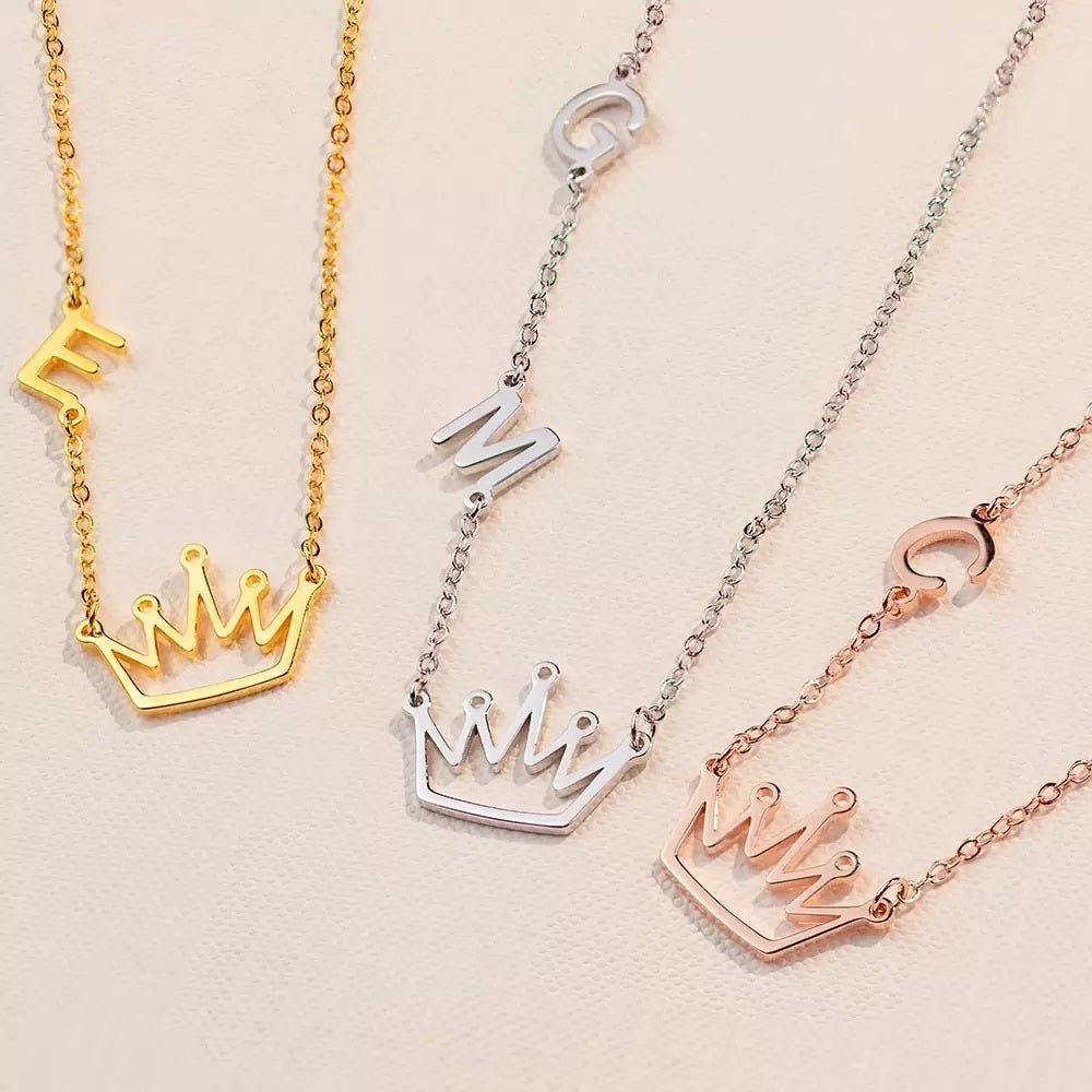 Custom Crown Necklace - United Bracelets