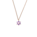 Dainty Birthstone Flower Necklace - United Bracelets