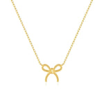 Dainty Bow Necklace - United Bracelets