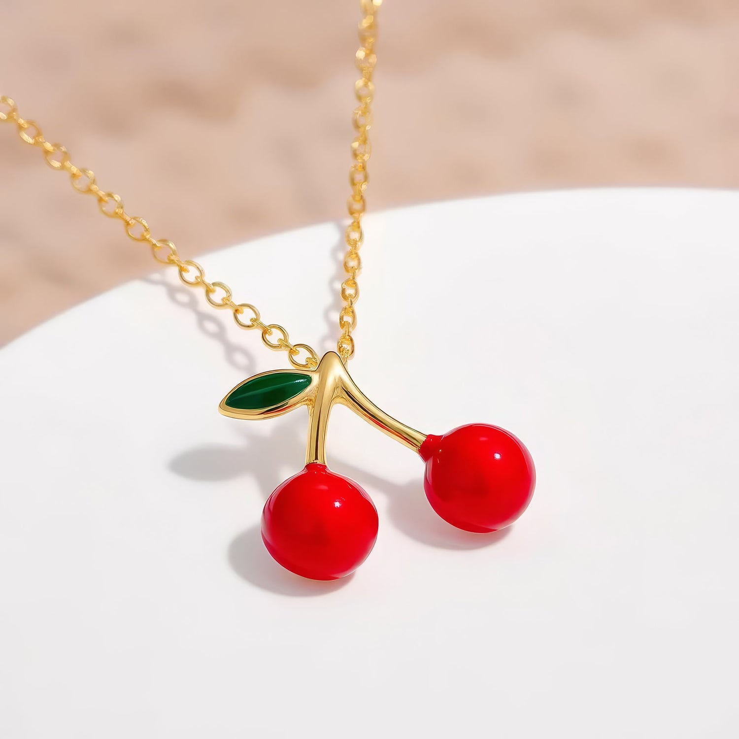 Dainty Cherry Necklace - United Bracelets