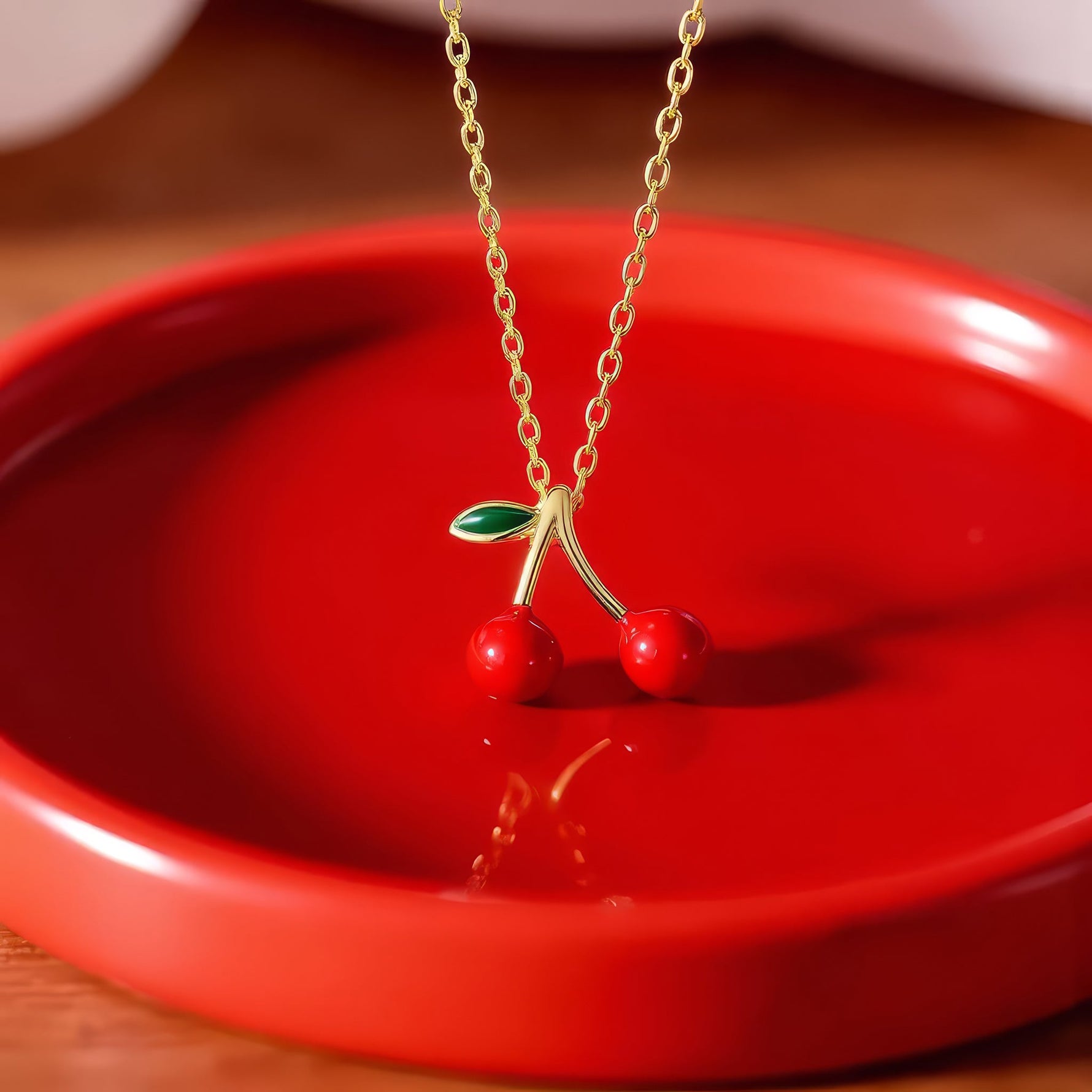 Dainty Cherry Necklace - United Bracelets