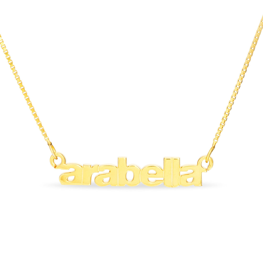 Dainty Lowercase Name Necklace - United Bracelets