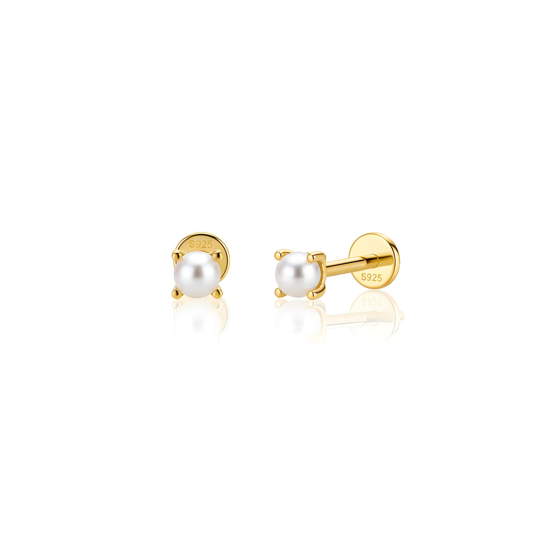 Dainty Pearl Stud Earrings - United Bracelets