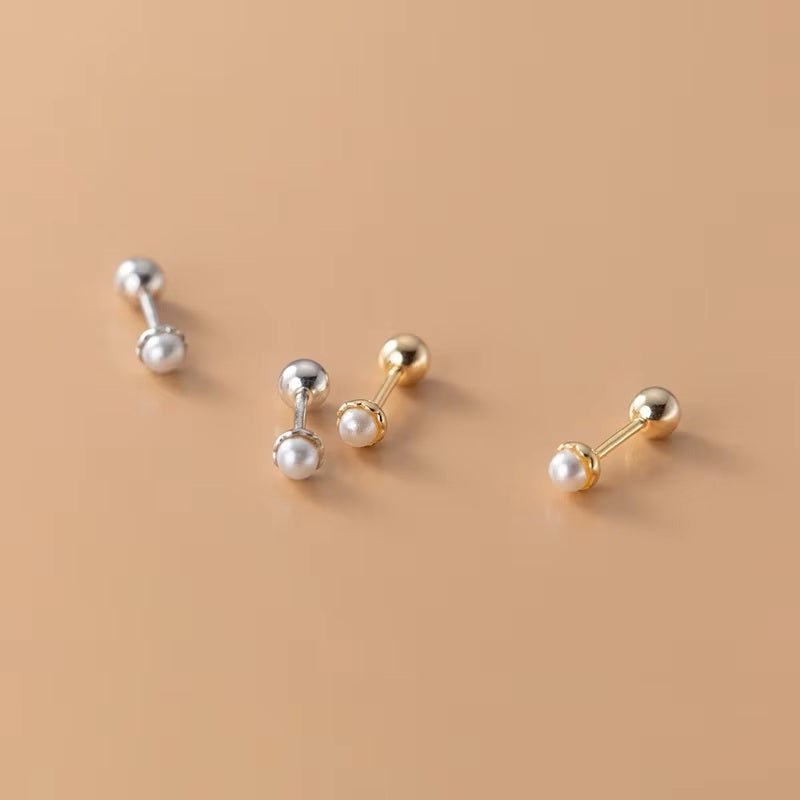 Dainty Pearl Stud Earrings - United Bracelets