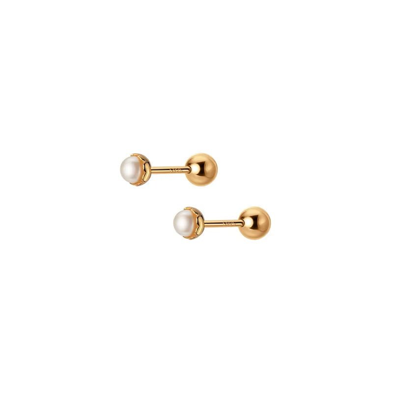 Dainty Pearl Stud Earrings - United Bracelets