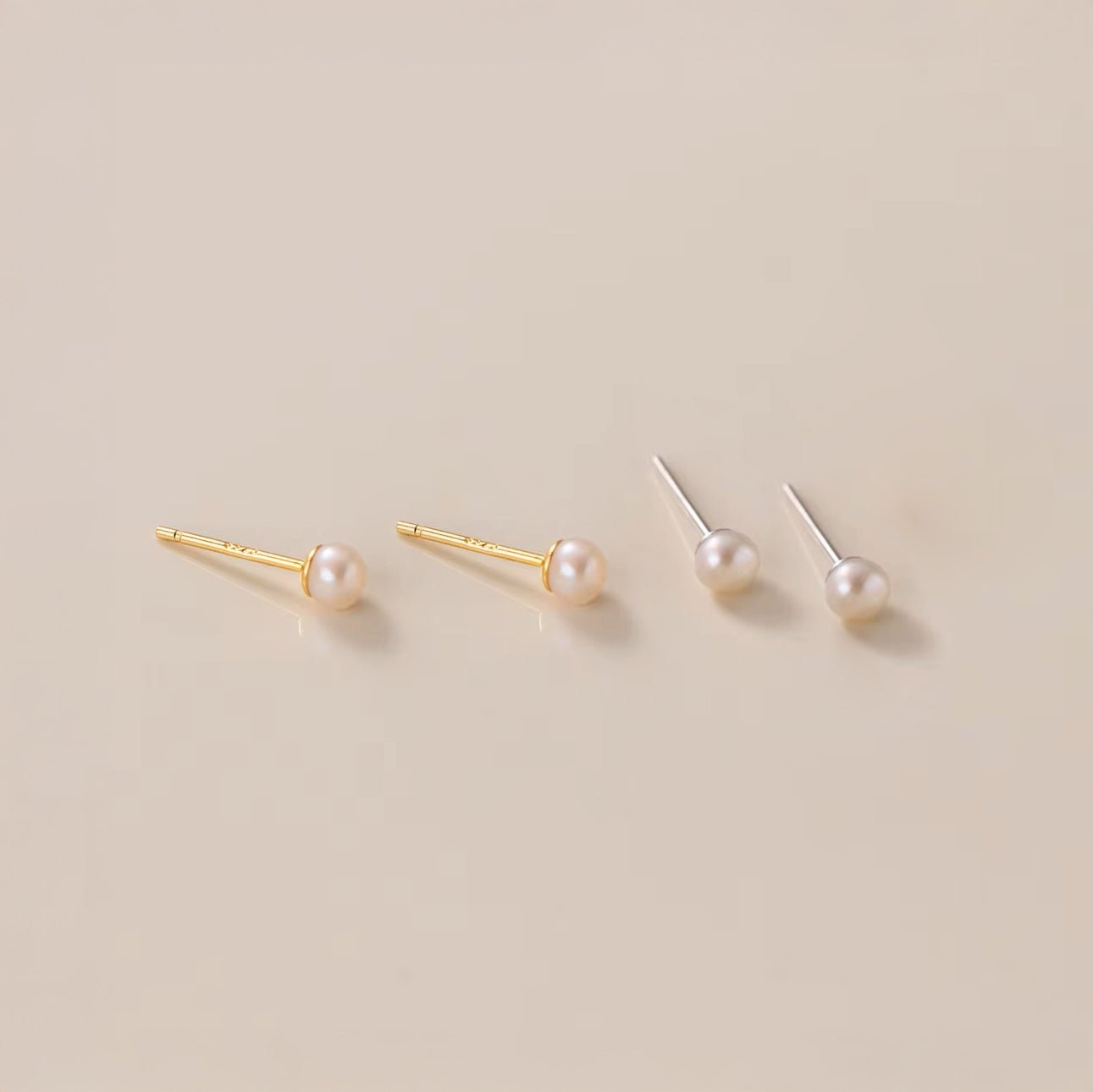 Dainty Pearl Stud Earrings - United Bracelets