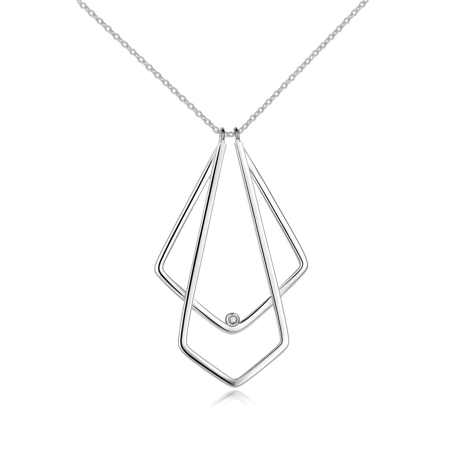 Doubled Drop Ring Holder Necklace - United Bracelets