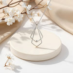 Doubled Drop Ring Holder Necklace - United Bracelets