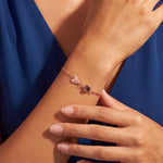 Engraved Heart Projection Bracelet - United Bracelets