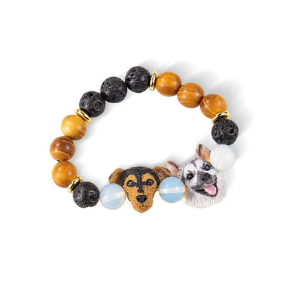 Handcrafted Pet Pendant Bracelet - United Bracelets