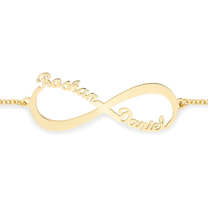 Infinity Name Bracelet - 1 to 4 Names - United Bracelets