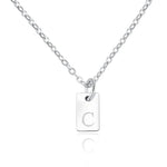 Initial Tag Necklace - United Bracelets