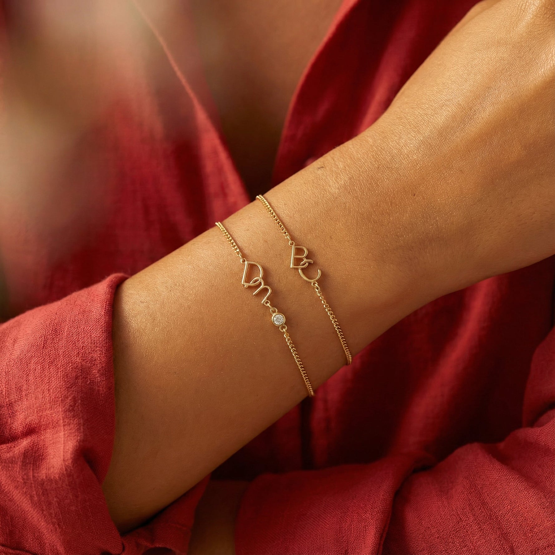 Interlinked Initials Bracelet - United Bracelets