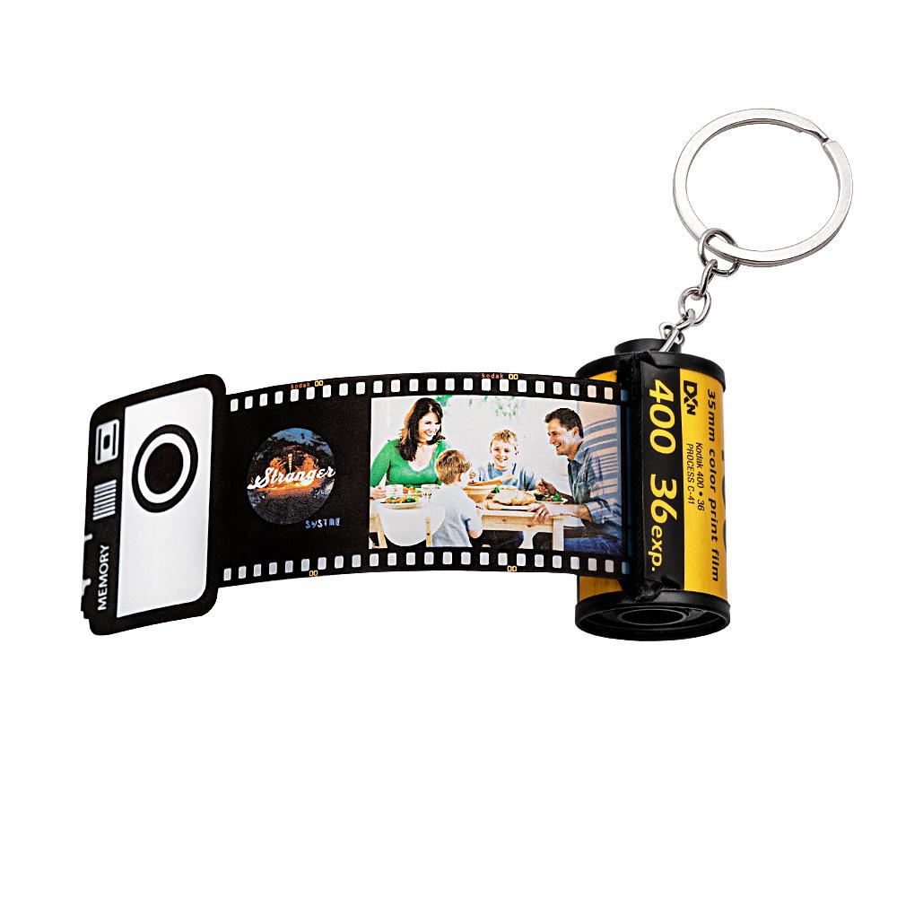 Personal Film Roll Keychain Custom Camera Roll Key Chain