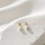 Knot Pearl Stud Earrings - United Bracelets