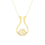 Lotus Ring Holder Necklace - United Bracelets