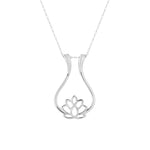 Lotus Ring Holder Necklace - United Bracelets