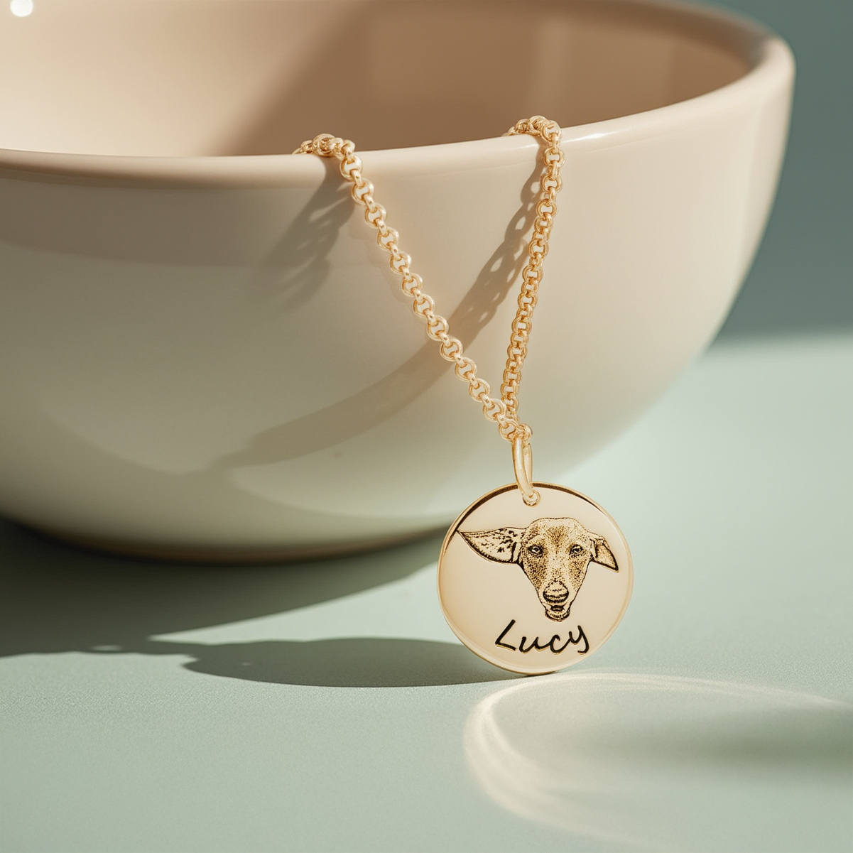 Personalised Pet Disc Necklace