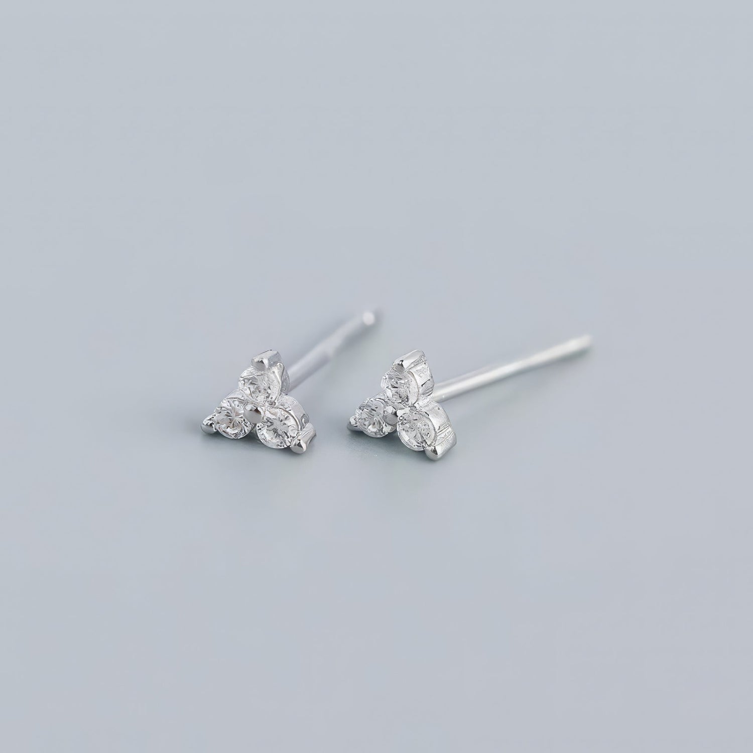 Mini Lotus Stud Earrings - United Bracelets