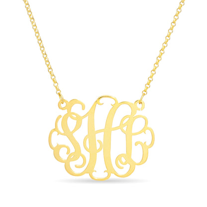 Monogram Name Necklace - United Bracelets