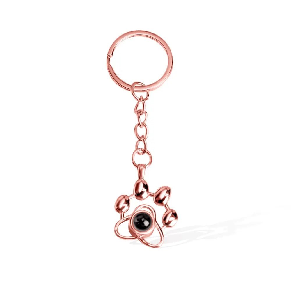 Paw Print Projection Keychain - United Bracelets