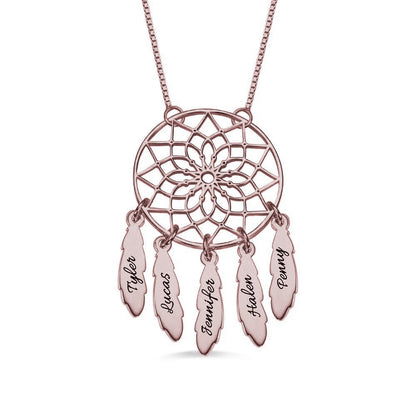 Personalised Dream Catcher Necklace - United Bracelets