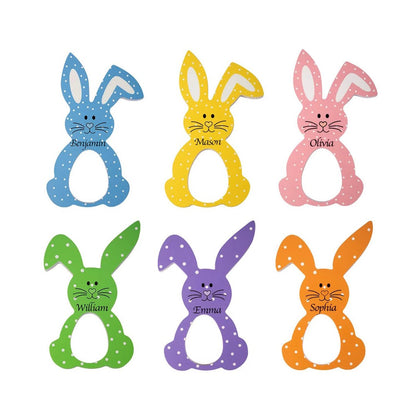 Personalised Easter Bunny Egg Holder - United Bracelets