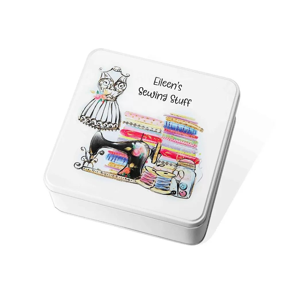 Personalised Sewing Storage Box - United Bracelets