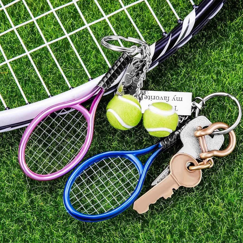 Personalised Tennis Keyring - United Bracelets