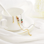 Princess Shaped Birthstone Bracelet - United Bracelets