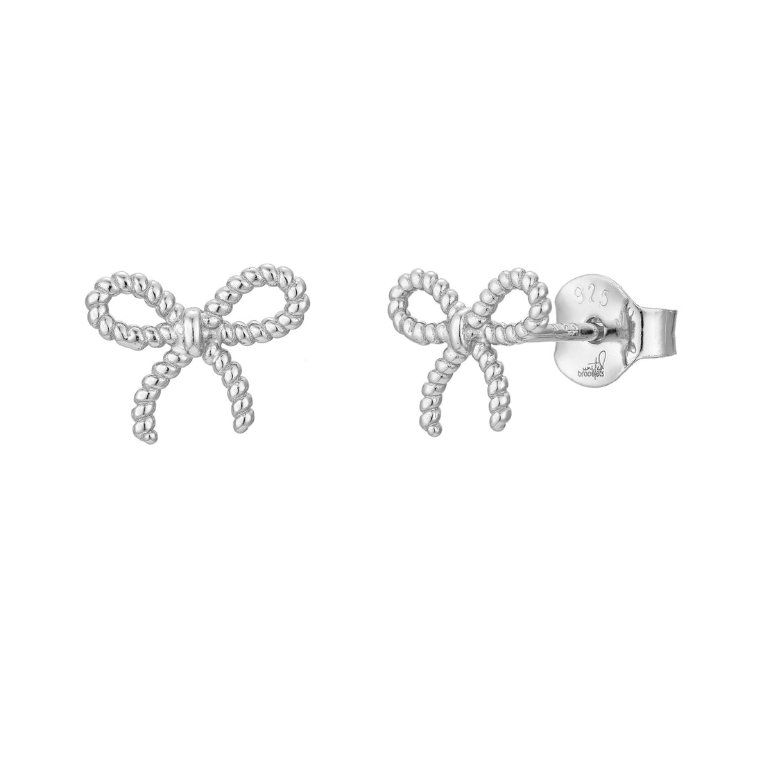 Rope Bow Stud Earrings - United Bracelets