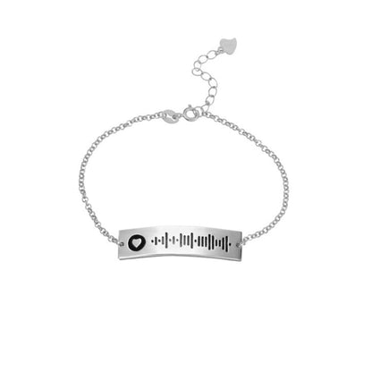 Scannable Spotify Code Bracelet - United Bracelets