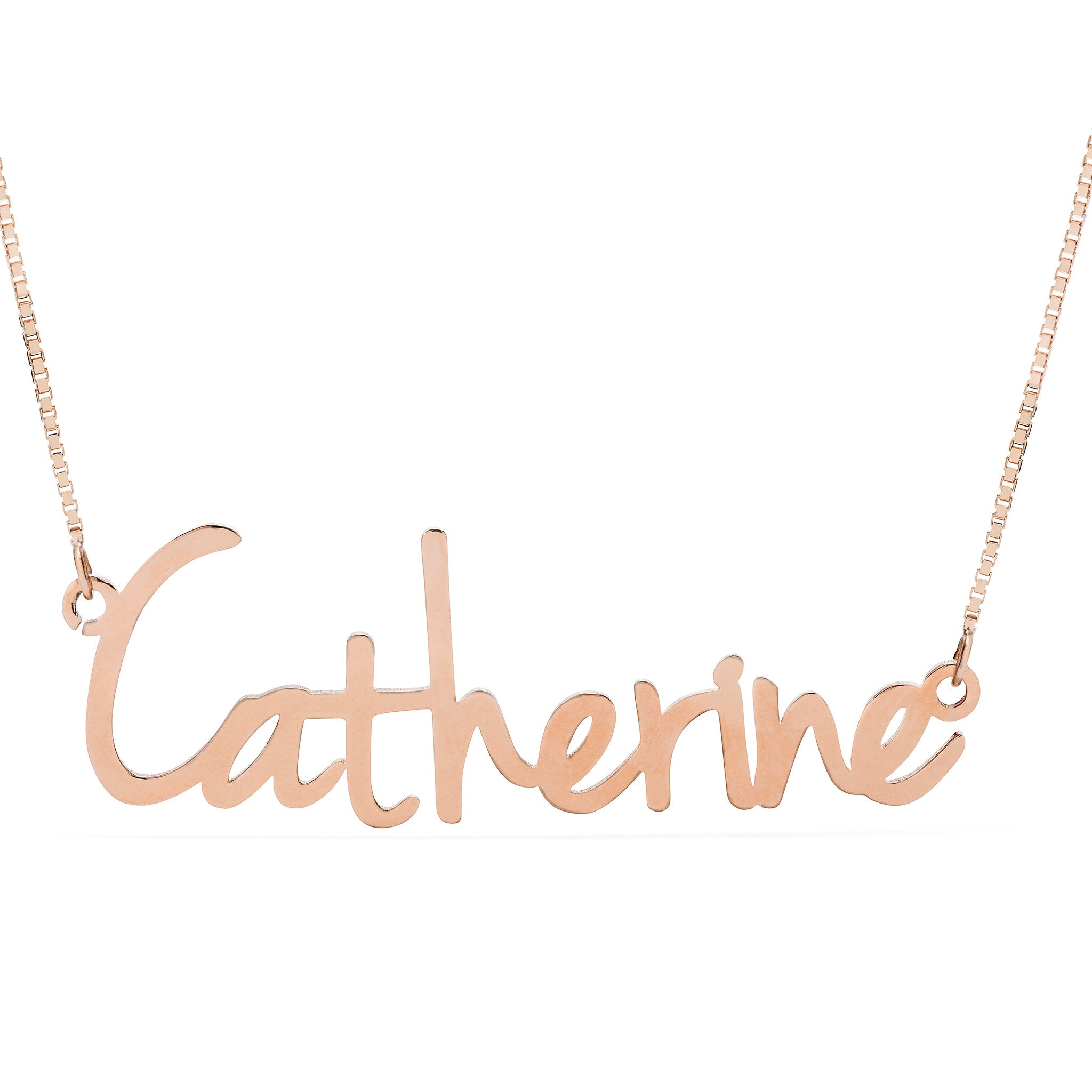 Script Style Name Necklace - United Bracelets