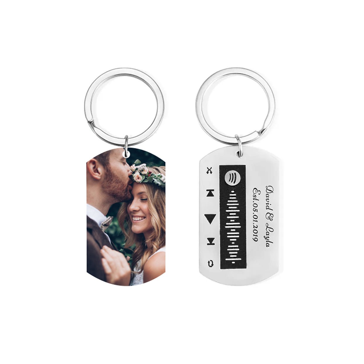 Spotify Photo Keychain - United Bracelets